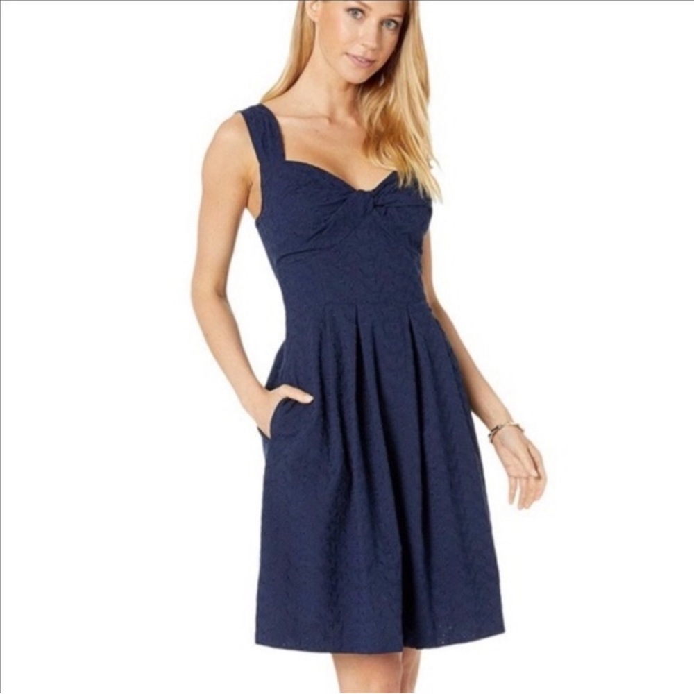 Lilly Pulitzer Navy Mini Dress